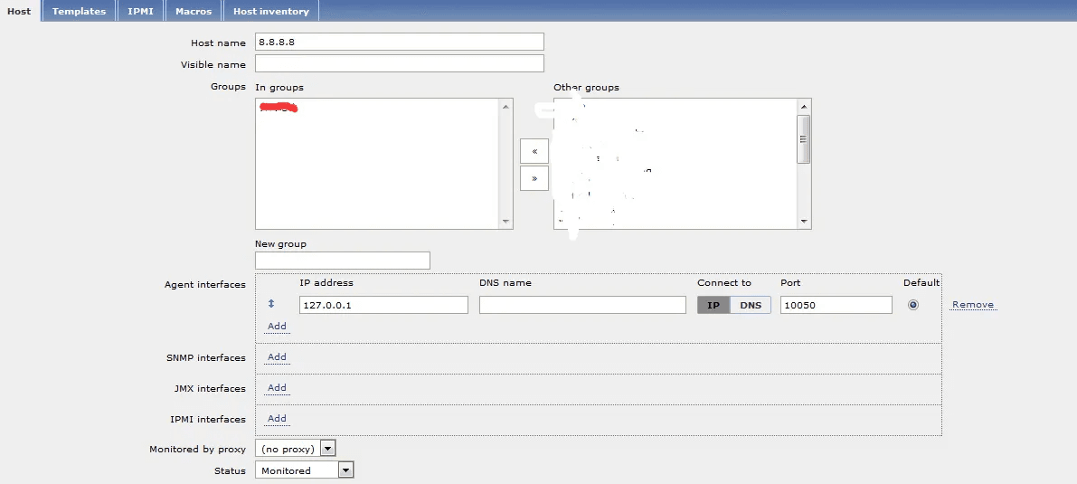 zabbix监控外网地址-使用zabbix icmp-ping监控网络状态