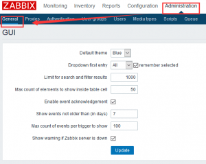 修改zabbix监控项刷新时间